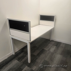 Axis Straightline Straight Desk w/ Side Panels